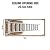 10FT Aluminum Attic Ladder Pull Down System?Retractable Loft Stairs, Folding Pull-Down Design, Foldable Loft Ladder for 22 1/2" x 54" Rough Opening, for 7.6-10.25 ft Ceilings, 350 lb Load Capacity