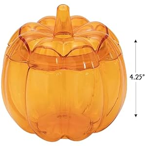  Fun-Express-Orange-Pumpkin-Plastic-Favor-Containers-12-Pc