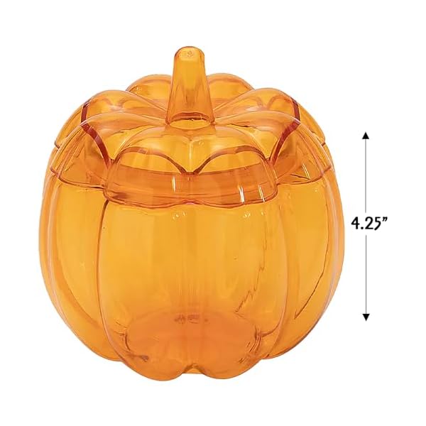  Fun-Express-Orange-Pumpkin-Plastic-Favor-Containers-12-Pc