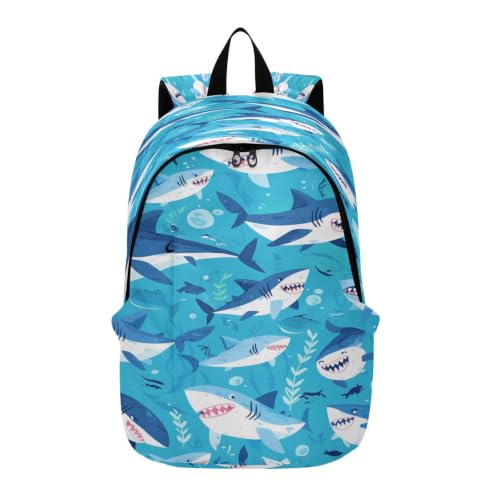 Cartable de voyage requins léger pour soulager le dos de votre enfant