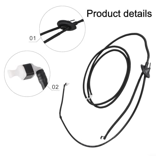 Boquilla limpiaparabrisas 1J0955751D compatible con Golf Passat Jetta Touran 5