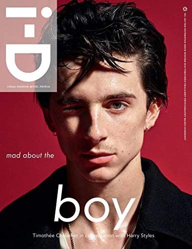i-D Magazine Issue 354 (Winter, 2018) Timothee Chalamet Cover
