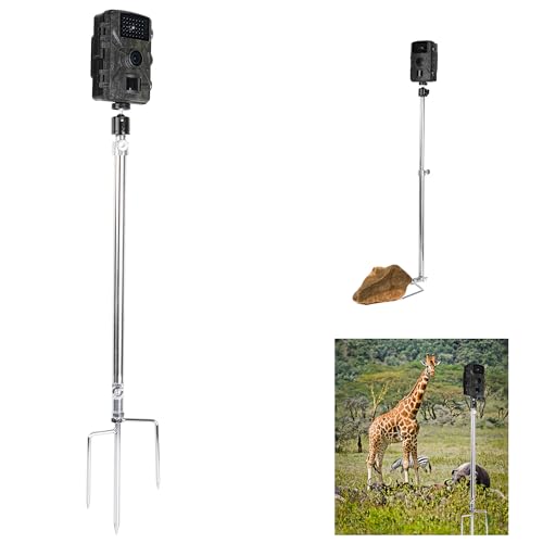 PellKing Universal Hunting & Trail Cameras Holder Stake