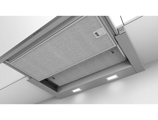 Bosch DFM064A53F, Serie 4, Campana cajón, 60 cm, Plata metalizada