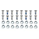 Performance constante dans toutes les conditions : finition noire ou blanche appliquée pour la résistance ; poids léger d'environ 20 g par lot, parfait pour les cavaliers, les techniciens et les inventaires de magasins. Vérifiez le tableau des tailles de votre fabricant de reliure, pas celui d'Amazon.