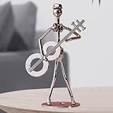 Zoom IMG-2 statuetta in metallo per chitarrista Zoom IMG-2 statuetta in metallo per chitarrista
