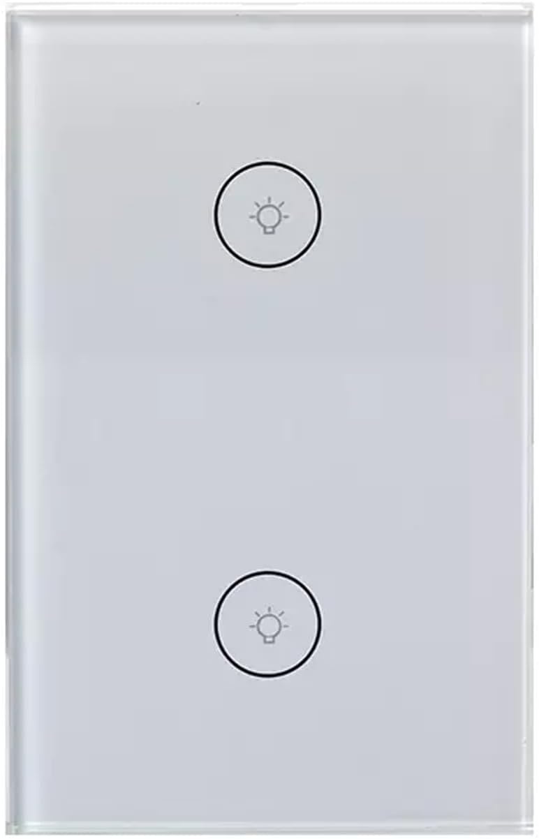 WiFi Smart Wall Touch Light Switch Electric Glass Panel Wireless App Remote Control Timer Work with Voice Control 3GANG Black