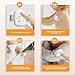 Bed Wetting Alarm for Boys and Girls - USB Rechargeable, Bedwetting Alarm with High Sensitivity Sensor, Loud Sound and Strong Vibration, Proven Solution for Bedwetters(White)