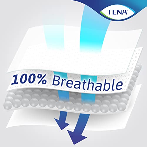 TENA Intimates Ultra Thin Light Bladder Leakage Pads Long Length, White, 24 Count, 144 Count, (Pack of 6)