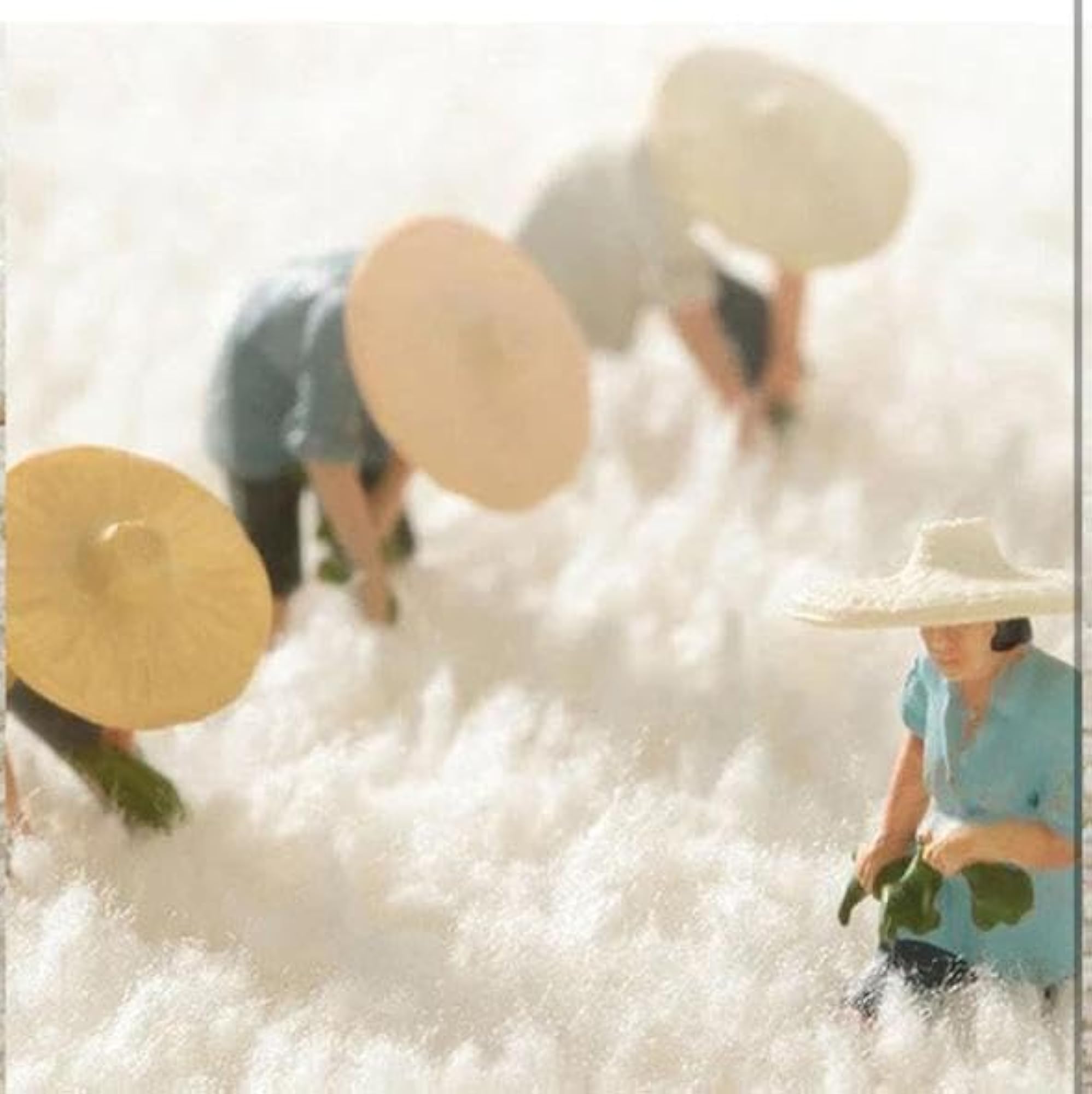 Green Leaf Pattern Soft Absorbent Floor Rug