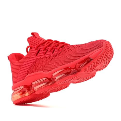 Image of Socviis Men's Air Cushion Running Shoes Breathable Tennis Fashion Sneakers Non Slip Workout Casual Sport Shoes Gym Training Comfortable Walking Shoes