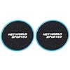 FORZA Dual-Sided Exercise Sliders – Pack of 2 | Gym Equipment For Home – Two Core Sliders Gliding Discs for Gym Workouts, Core Strength & Fitness | Gym Accessories
