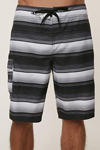 Image of O'Neill Men's Santa Cruz Plaid Boardshort