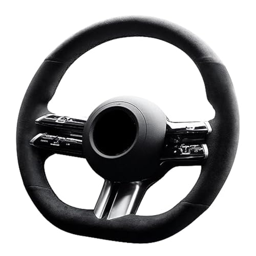 Protector de Volante para Coche para Benz para Clase C W206 para E W213 S W223 Volante de Punto Cubierta Volante Cosida a Mano