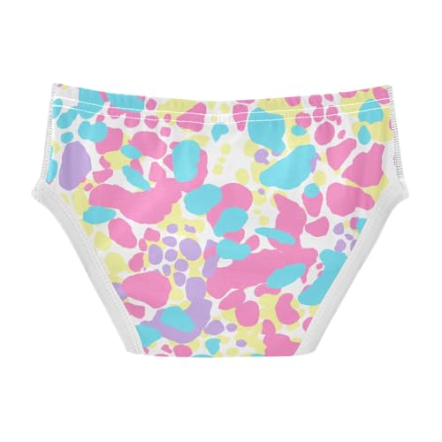 Fluorescent Leopard Toddler Boys' Cotton Kids Underwear Breathable Children Undies2