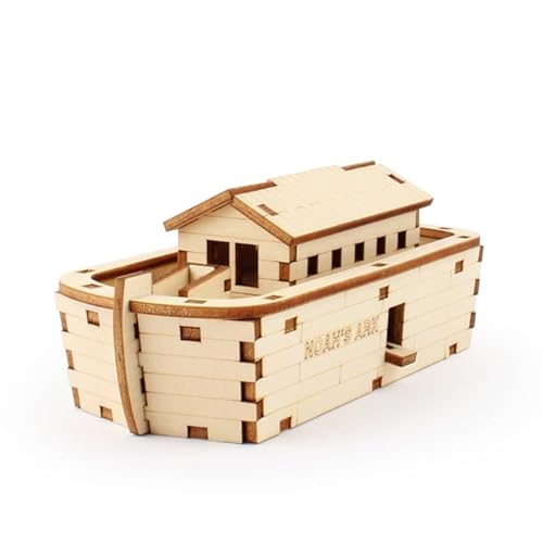 영공방 Youngmodeler Wooden Model Kit – Noah’s Ark, DIY Wooden Assembly Model for Beginners & Hobbyists