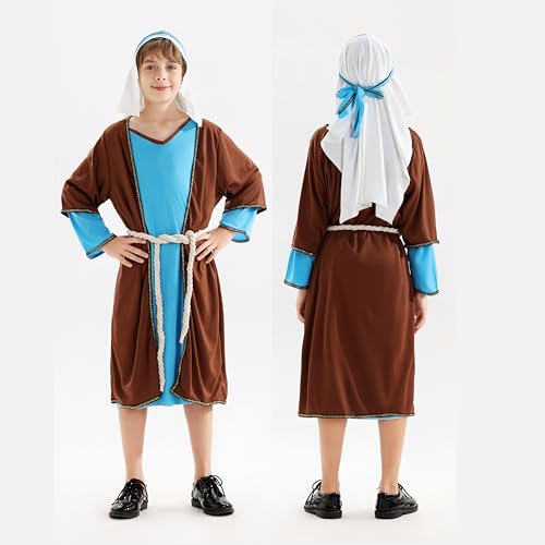 Disfraz completo de San José para niños miniatura 1