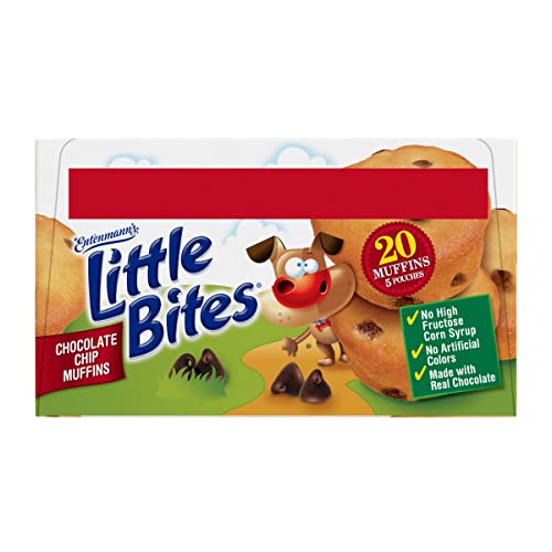Entenmann's Little Bites Mini Muffins Variety Pack, 4 Pack (20 Pouches Total) #TOP3