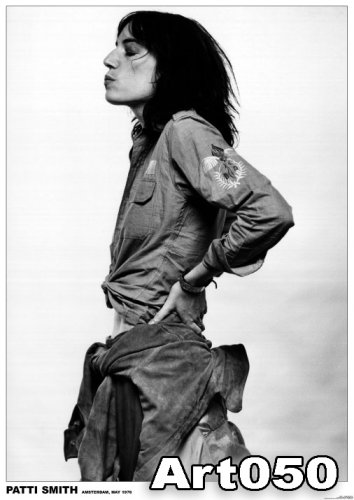 Poster Patti Smith : Affiche rock vintage pour décoration murale chic
