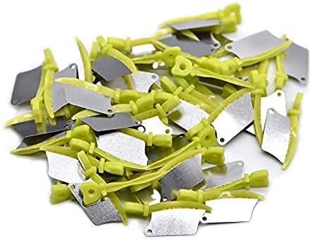 Dental Wedge Guard with Metal Plastic Knife and Protection Matrix for Teeth Interproximal Area 50pcs/box (SMALL)