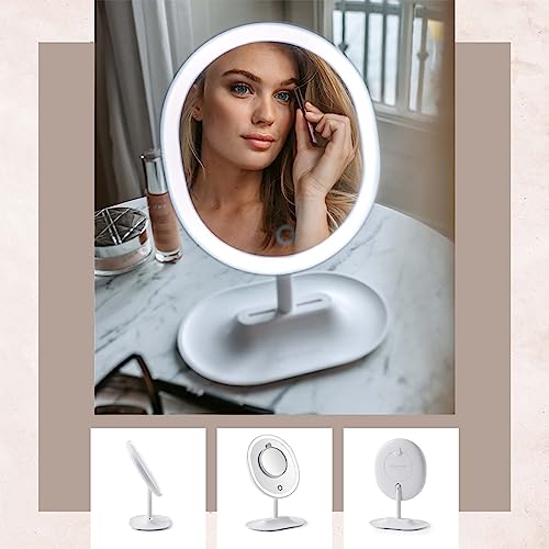 Espejo de Maquillaje Iluminado Browgame con LED miniatura 4