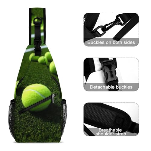 Morrales sling tipo bandolera para trekking y uso casual miniatura 3