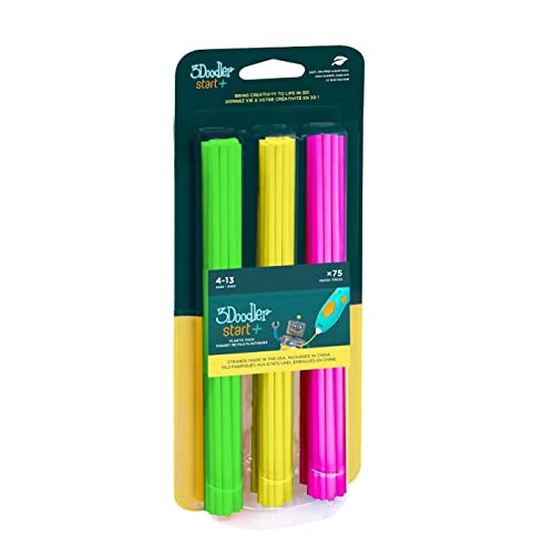 3Doodler Start+ Eco-Plastic Collection - Neon Glow