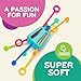 Mobi Zippee Activity Toy - Sensory Activities for Toddlers and Kids, BPA-Free & Food Grade Silicone, Montessori Learning Games for Ages +1 (Original)