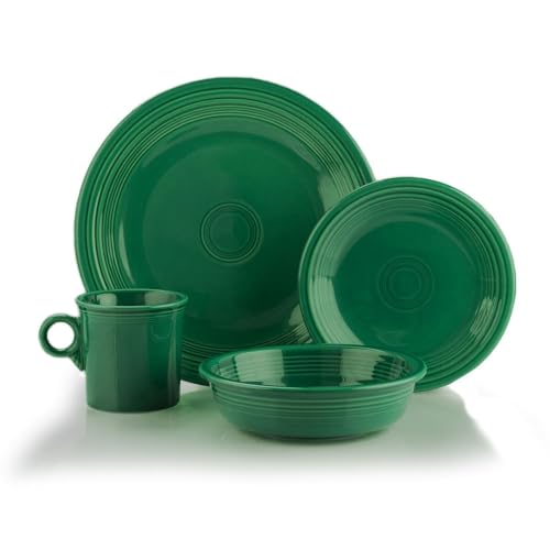 Classic Dinnerware Set, 4-Piece Place Setting by Fiesta