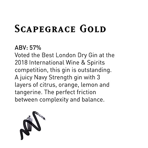 Scapegrace GOLD Premium Dry Gin 57% Vol. 0,7l - Image 4