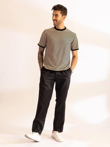 Image of Armisto Men's 100% Cotton Fancy Party Polo T-Shirt /Neutral Colour