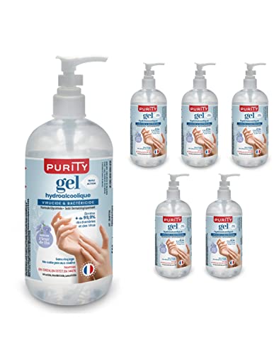 Gel hydroalcoolique parfum fleur de lin Purity 703 pour une maison saine en grand format