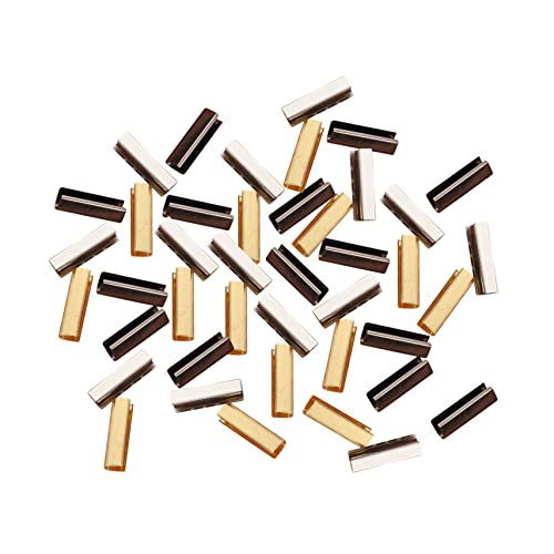 FRCOLOR 150pcs Shoelace Head Metal Shoelace End Repair Shoe Lace Tips Athletic Shoe Laces End of Shoelace Shoelaces for Sneakers Smooth Ends Shoelace Ends Cylindrical Women's Headband