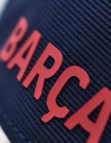 FC Barcelona Gorra BARÇA Match BLAUGRANA con Licencia Talla Adulto Ajustable