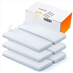 Despachador De Agua Pequeño Pack 6 Filtros Hepa para deposito mixto de liquidos de Cecotec Conga Series 4090, 4690, 5090, 6090 y 7090 Filtros HEPA para robot aspirador