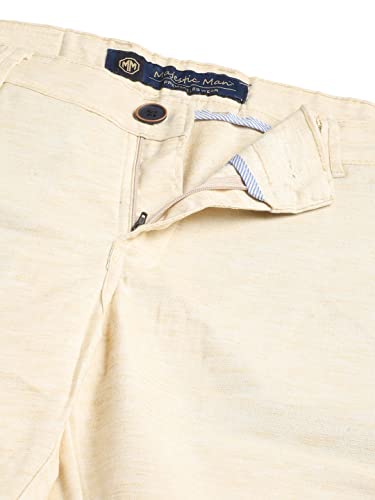 Image of Majestic Man Men's Slim Fit Mid Rise Trouser
