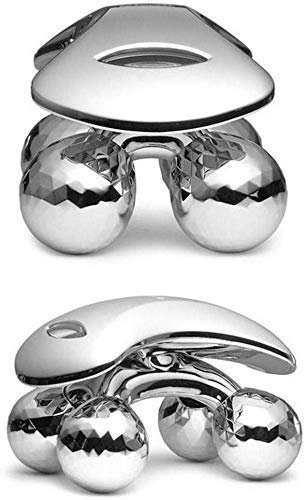 Sygnius 4D Roller Massager 360 Rotate 4D Full Body Shape Massager for Face and Body Lifting Wrinkle Remover Roller Massager (Silver) 1