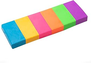 Sculpey Bake Shop Eraser Polymer Oven Bake Clay, 6 unique color set, becomes real erasers after baking, 1 modeling tool, G...