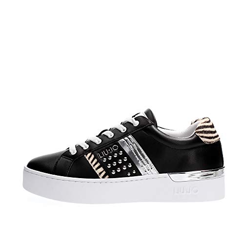  Liu Jo Silvia 23 BA1023 EX014 Sneakers Donna Nero 37