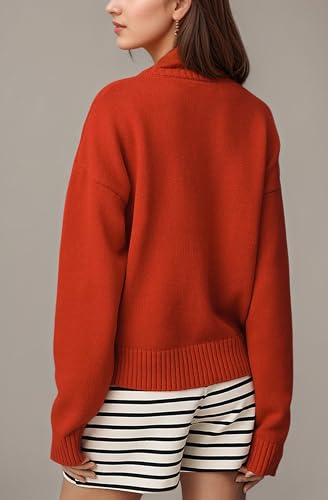 MISSACTIVER Dog Print Fall Sweaters for Women Long Sleeve Casual Crew Neck Graphic Pullover Knit Tops Trendy Outfits 20253