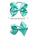 40PCS Baby Girls 3Inch Grosgrain Ribbon Hair Bows Ties Elastic Nylon Hair Bands Ponytail Holder Pigtail Hair Bows Hair Accessories for Girls Toddlers Kids Children in Pairs