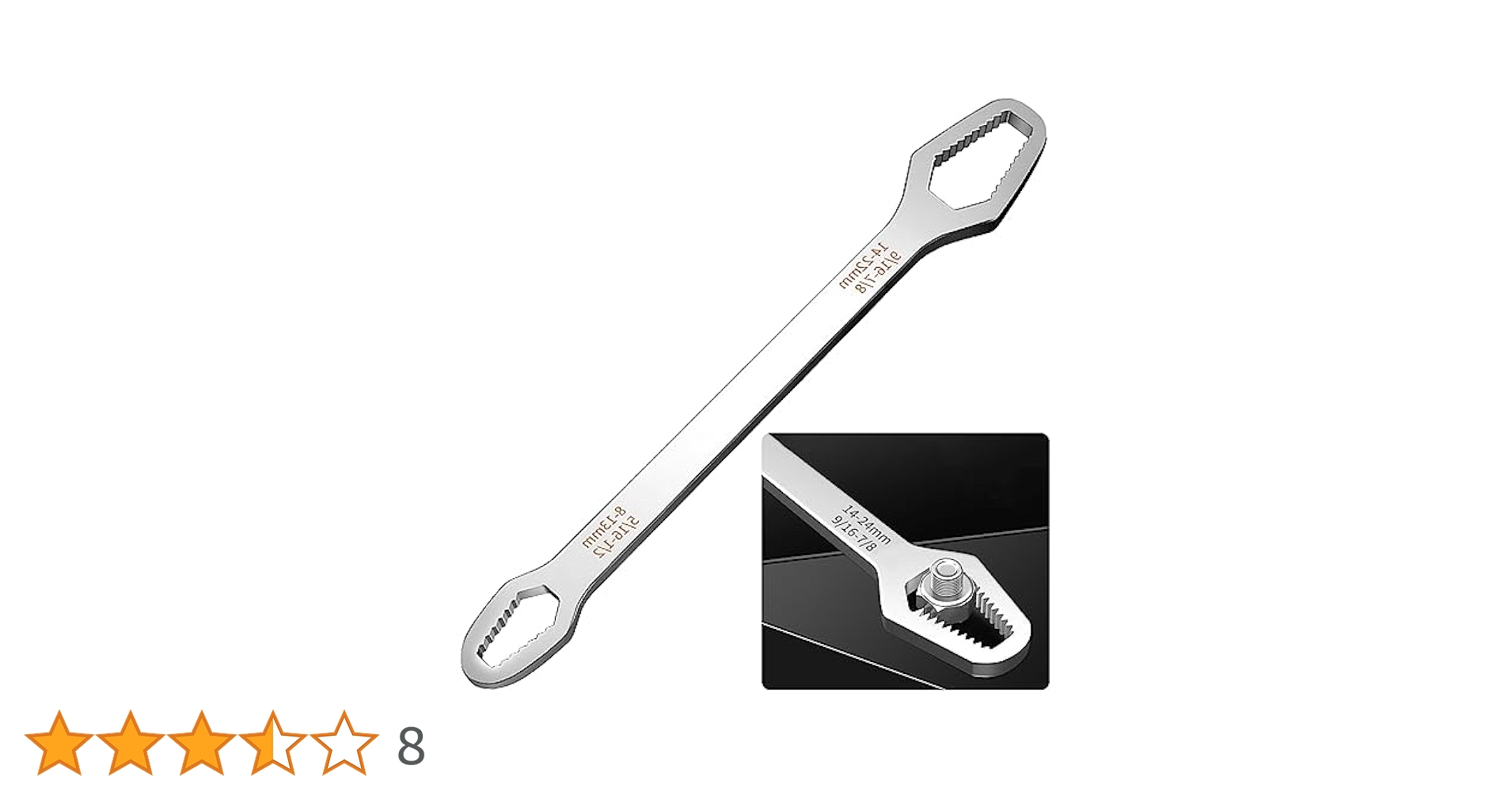 Amazon | 万能レンチ コンビネーションレンチ 万能スパナ 8-22mm