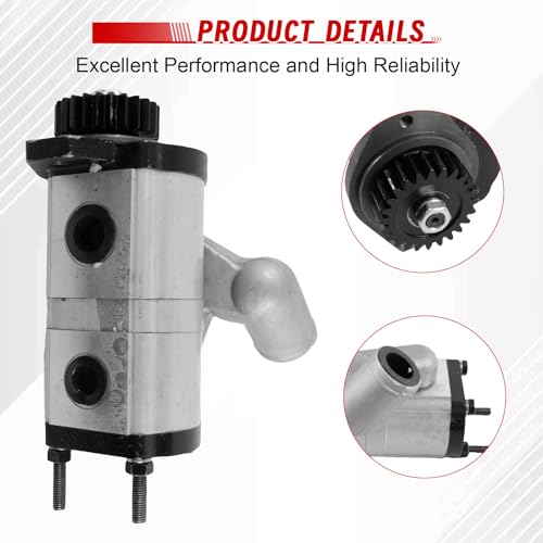 Image of Hydraulic Pump, RE197623 RE68886 R126250 Replacement for Tractors 5103 5105 5200 5203 5205 5210 5215 5220