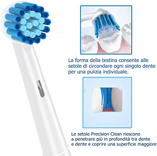Testine Compatibile con Spazzolino Elettrico