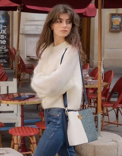 Bolso bandolera KALIDI de cuero vegano para mujer miniatura 4