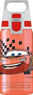 SIGG VIVA ONE Cars Children's Drinking Bottle (0.5 L), BPA-free Kids Water Bottle with Non-spill Lid, Lightweight Children's Bottle Made of Polypropylene
