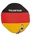 Produktbild Telestar Alurapid 45 (45cm Aluminium-Spiegel, Germany, Deutschland, Alurapid-Halterung, 40mm LNB-Halterung) schwarz-rot-gelb