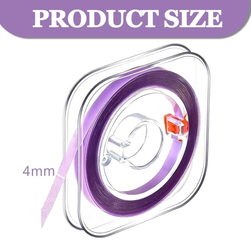 XUZOPIM 1 Volumes Tooth Sandpaper Tooth Sandpaper For Spaces Dental Polishing Strips Teeth Polishing Zahnsteinentferner Tartar Remover Human Tooth Band 4 Mm X 6 M (Purple)