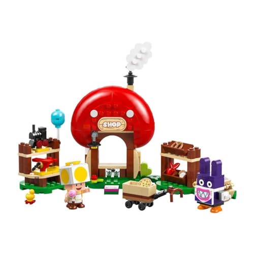 Super Mario Pack di Espansione Ruboniglio al Negozio di Toad, Giochi da Collezione per Bambini da 7 Anni con 2 Personaggi Giocattolo, Regalo per Gamer da Abbinare a Uno Starter Pack 71429 - Lego - Immagine 3