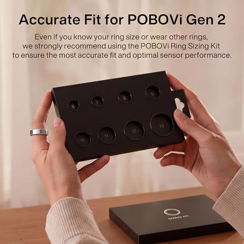 Image of POBOVi Gen 2 Sizing Kit - Size Before You Buy Gen 2 - Unique Sizing, Not Standard Ring Sizing